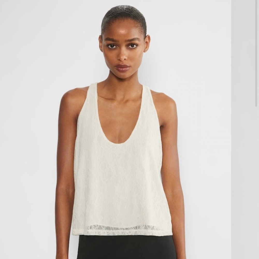 Aritzia Cream Tank Top